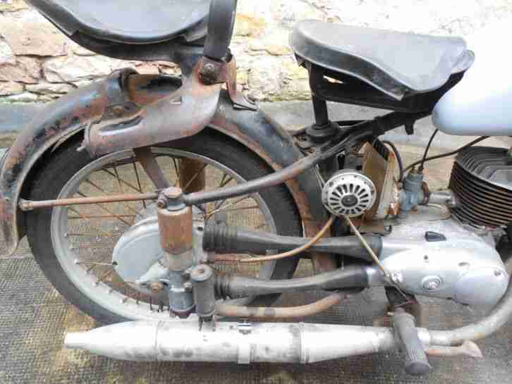 MZ 125/2 Oldtimer - Restaurationsobjekt - DDR - Motorrad