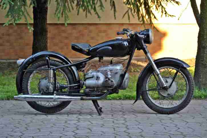 MZ BK 350 im Fundzustand zum restaurieren