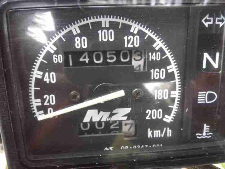 MZ Baghira 660 erst 14550km TÜV neu