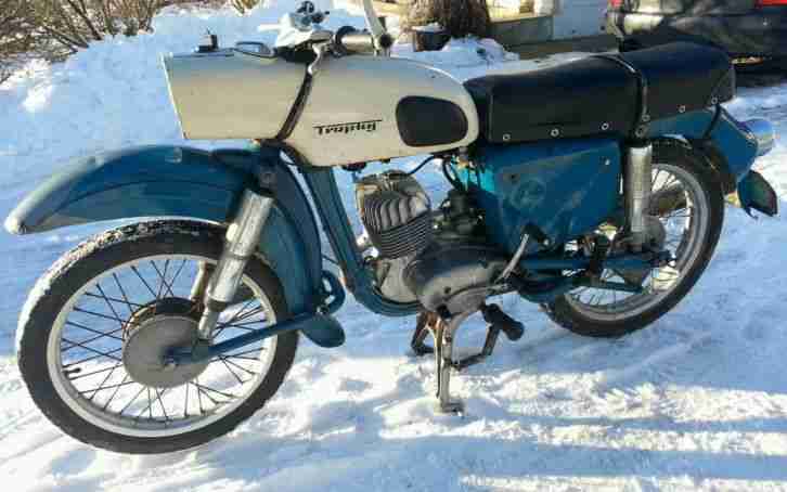 MZ ES 150 Trophy Original DDR Fahrzeugbrief