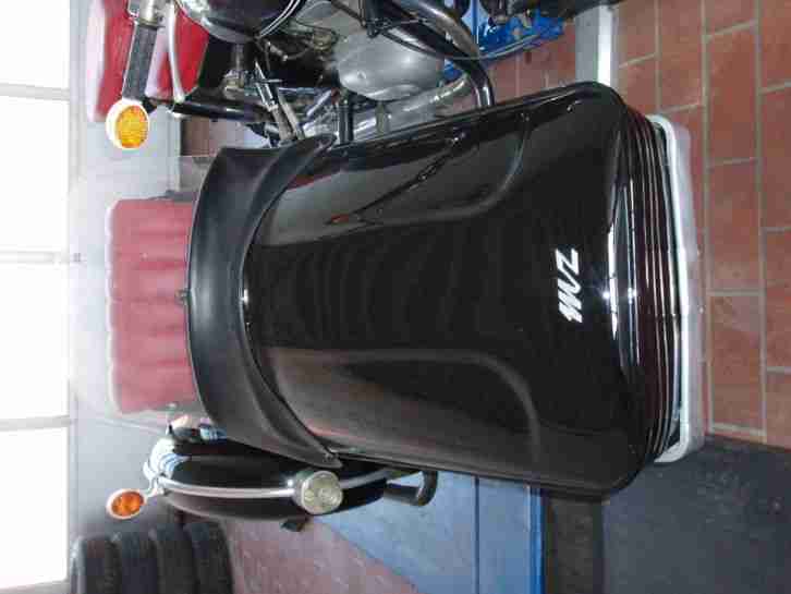 MZ ES 250/1 mit Seitenwagen Motorrad Oldtimer
