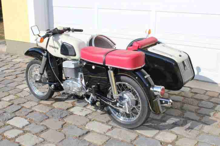 MZ ES250/2 Trophy (1970) + superelastik seitenwagen - restauriert