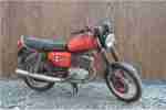 MZ ETZ 125 Motorrad mit Ungarische Papiere