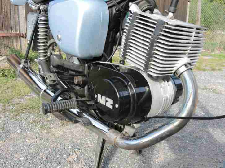 MZ ETZ 150 mit neuem Motor DDR 12 VOLT BJ. 1987