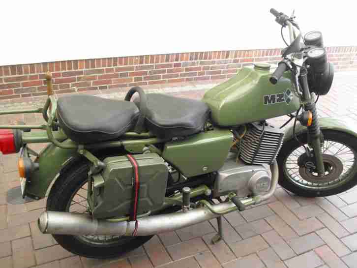 MZ ETZ 250 A DDR Armee-Krad NVA, nur 6000 km