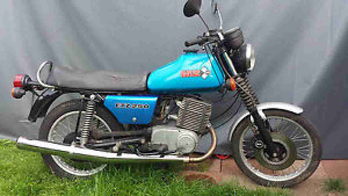 MZ ETZ 250 BRD-Export-Ausführung mit Brief