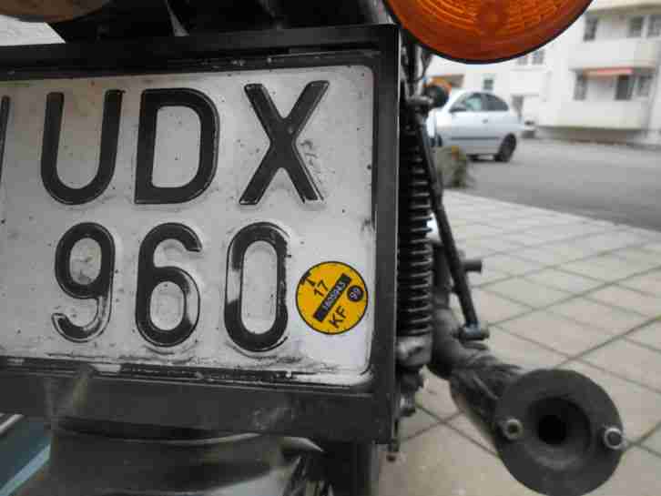 MZ ETZ 250 Bj 1989 aus Ungarn mit Tüv bis 10/2017 voll fahrbereit