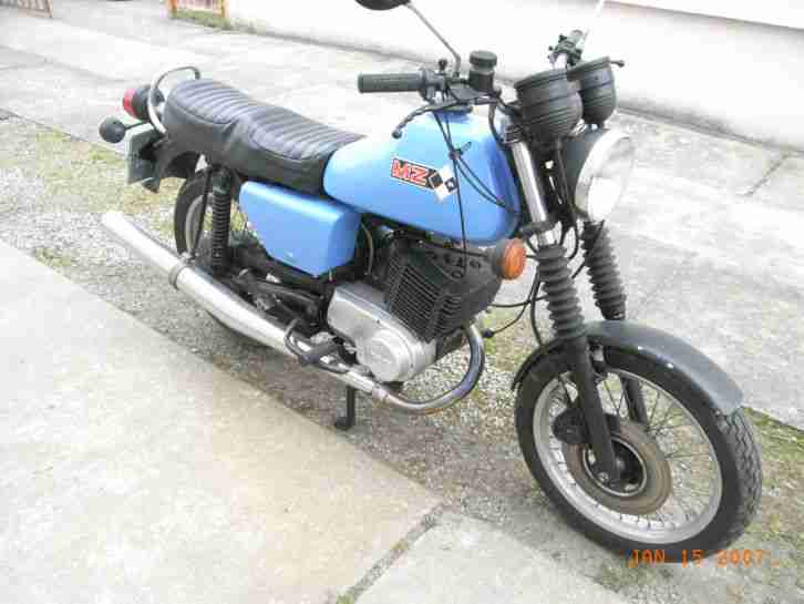 MZ ETZ 250 Erstzulassung 12.05.1987