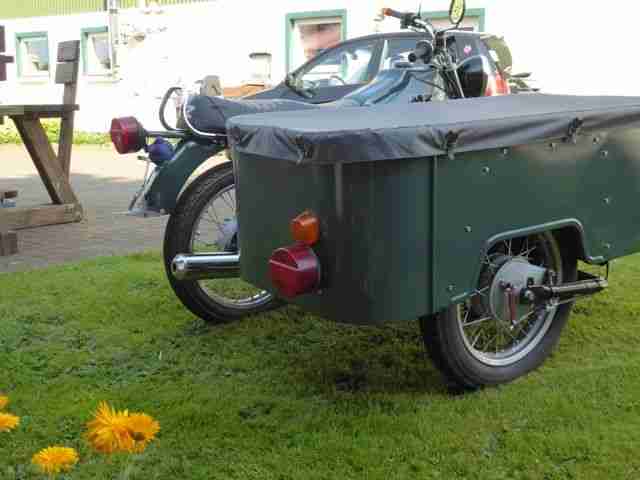 MZ ETZ 250 Gespann
