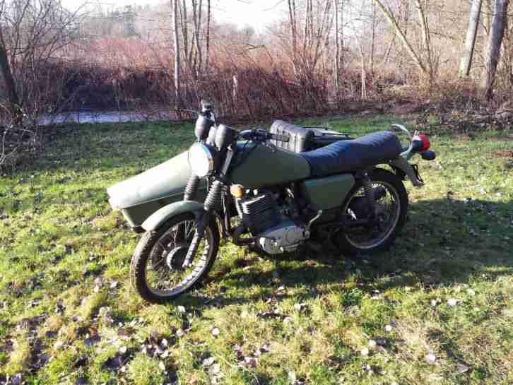 MZ ETZ 250 Gespann