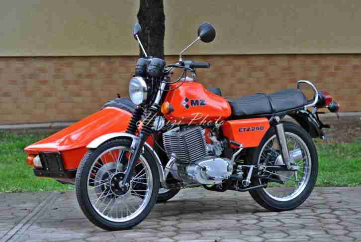 MZ ETZ 250 Gespann nur 4311 Km