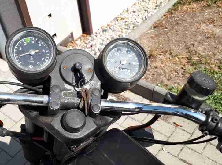MZ ETZ 250 Motorrad Baujahr 1985