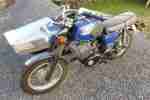 MZ Gespann TS250 Beiwagen Seitenwagen