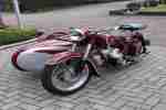 MZ IFA BK 350 Stoye Seitenwagen Gespann