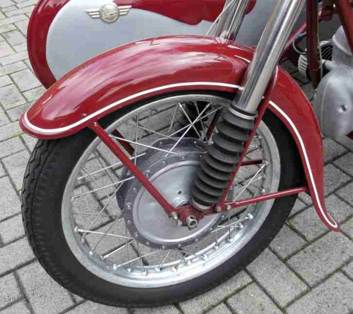 MZ IFA BK 350 nur Motorrad ohne Seitenwagen