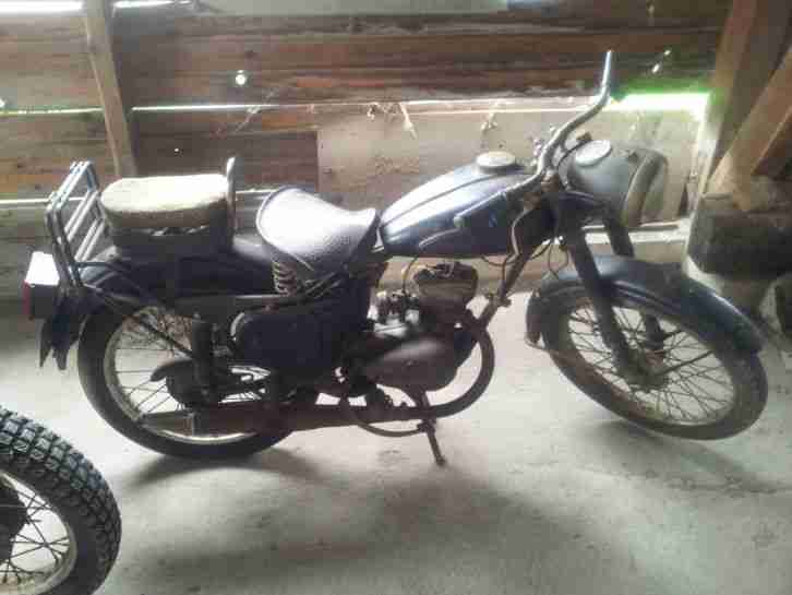 MZ RT125 TORNAX 125 BASTLERFAHRZEUGE SCHEUNENFUND