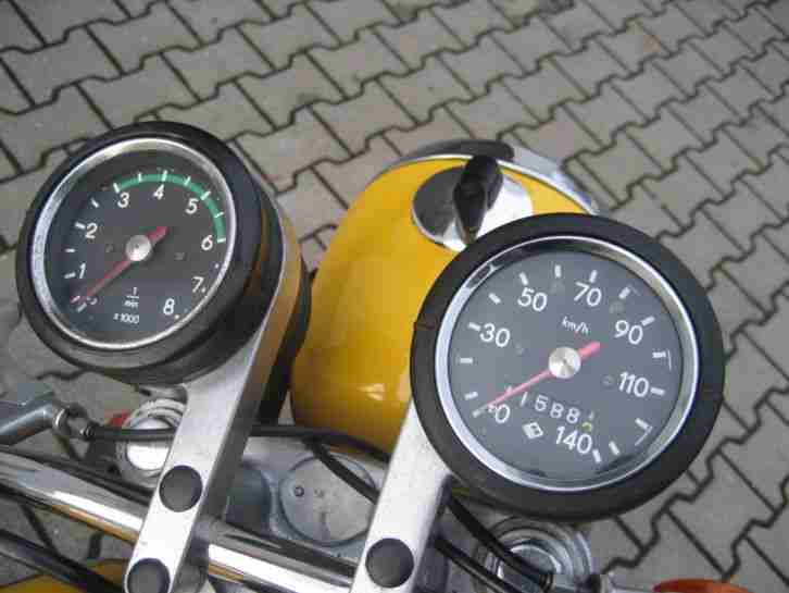 MZ TS 125 Bj.83 Rarität mit Flachlenker original DDR-Brief TÜV neu Topzustand