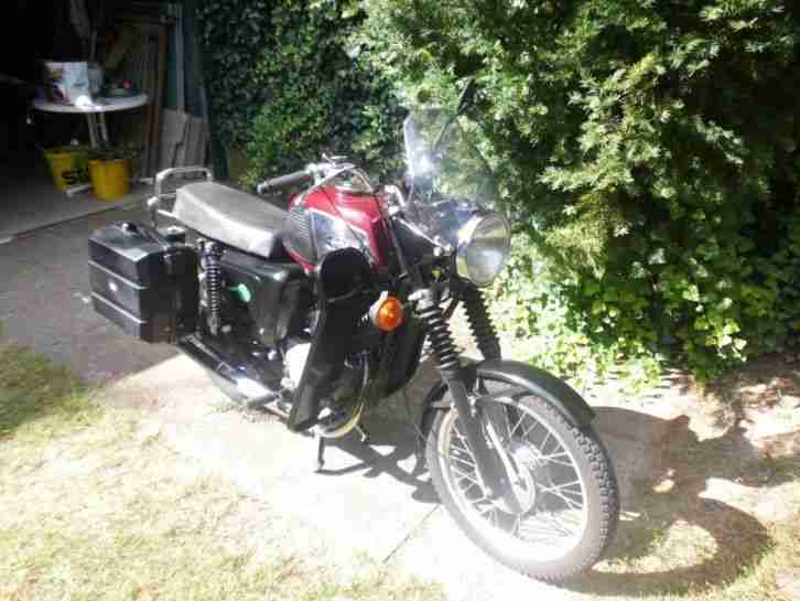 MZ TS 150, Bj. '82, Top Zustand, TÜV 08/15, VAPE, Bing, neue Seitenkoffer