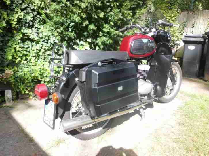 MZ TS 150, Bj. '82, Top Zustand, TÜV 08/15, VAPE, Bing, neue Seitenkoffer