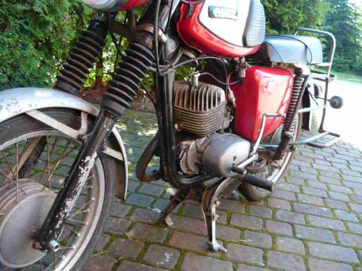 MZ TS 150 DDR Motorrad Oldtimer 1981 keine Simson