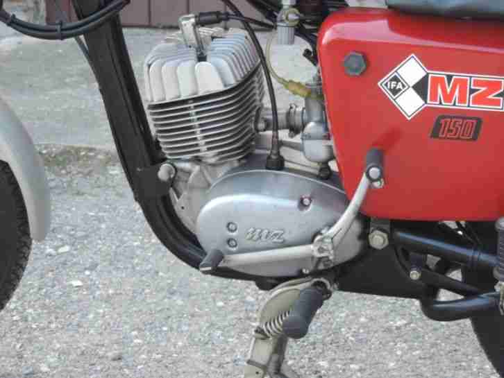 MZ TS 150 Oldtimer mit Papieren, in gutem gepflegten Orginal - Zustand