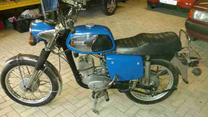 MZ TS 150 keine 150 125 mit Brief chrom modell