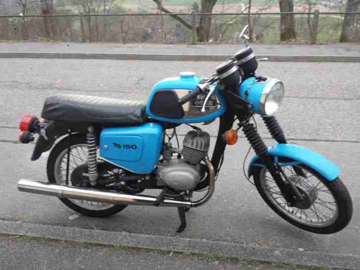 MZ TS 150 mit Papiere