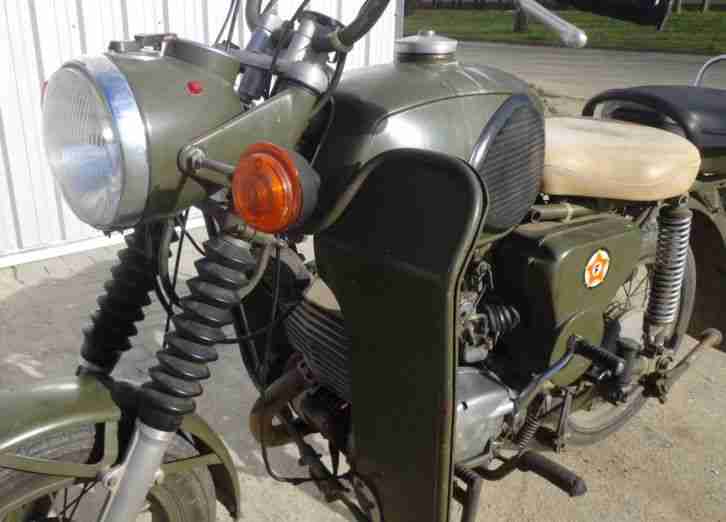 MZ TS 250/1 NVA Militär Military