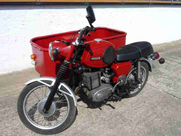 MZ TS 250 1 mit Seitengespann