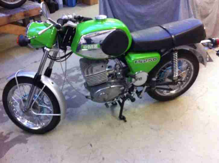 MZ TS 250 RESTAURIERT
