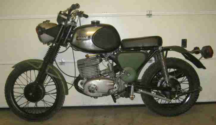MZ TS 250, sehr schöner GS bzw Scrambler Umbau, für Bastler, Gespannbau Projekt
