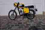 MZ TS125 Gelb 1975 restauriert