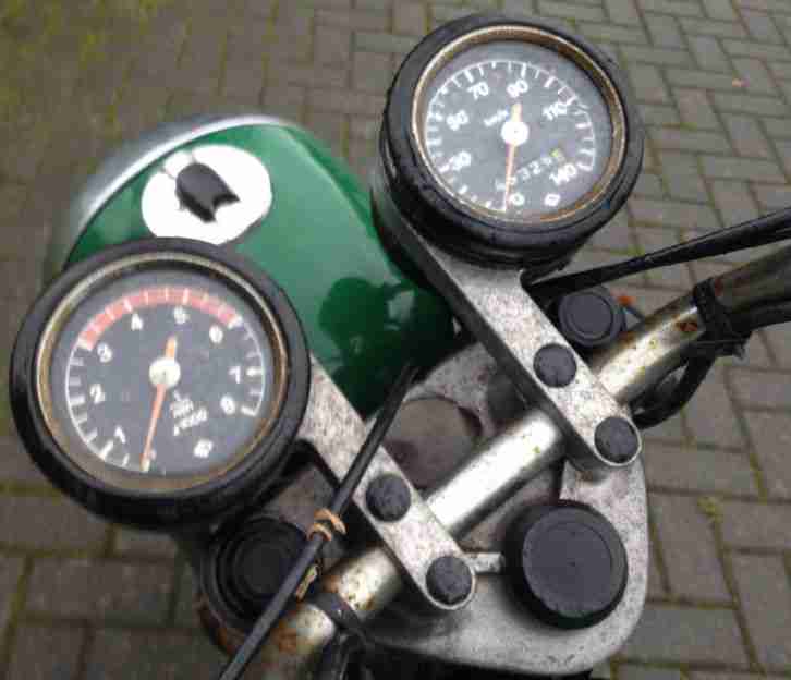 MZ TS150 Grün, BJ1983