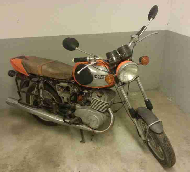 MZ Ts 250 ccm. Motorrad, DDR, Scheunenfund