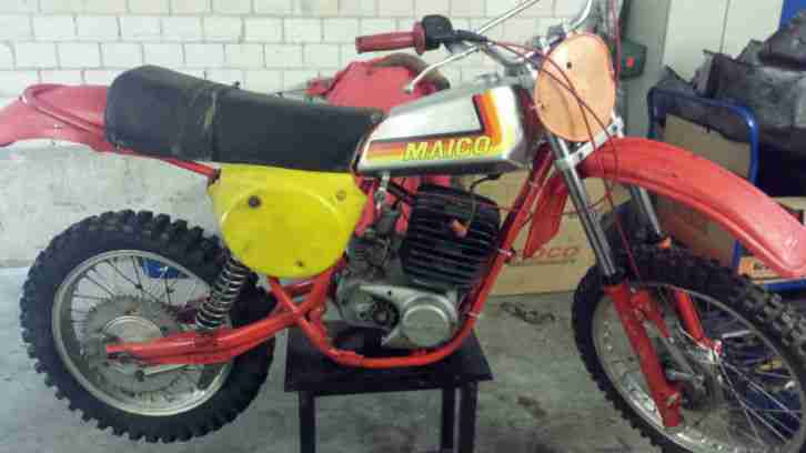 Maico 250 Cross Maschine Twin Shock