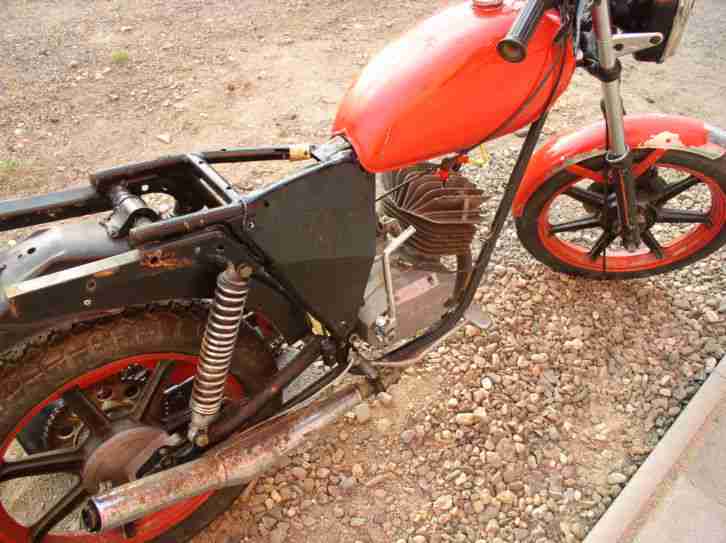 Malaguti Chopper Ch 25 für Bastler Mit Papiere