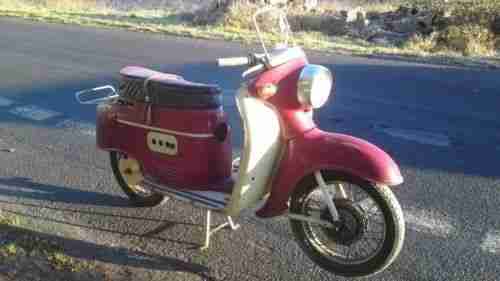 Manet Roller Vorgänger vom Tatran Originalzustand IFA DDR Oldtimer Motorrad CZ