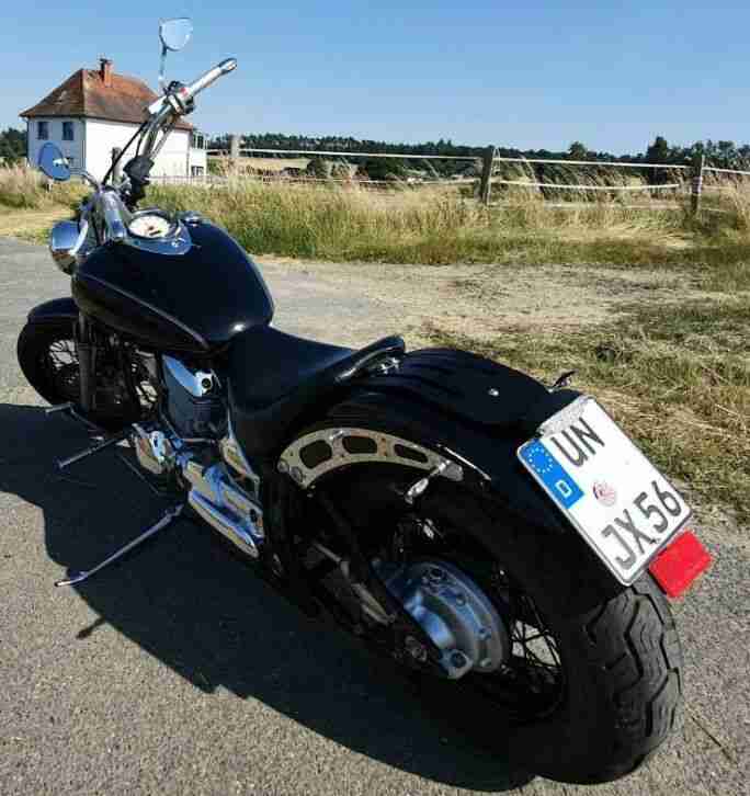 Männersache... MOTORRAD Yamaha 1100 DRAGSTAR BOBBER TÜV & Verschleißteile NEU