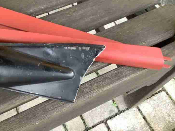 Miele Oldtimer K30 Auspuff und Kettenschutz Blech