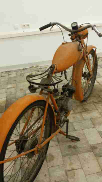 Miele Sachs ca 1936 Scheunenfund Motorrad Oldtimer 98ccm kein NSU, Wanderer, BMW