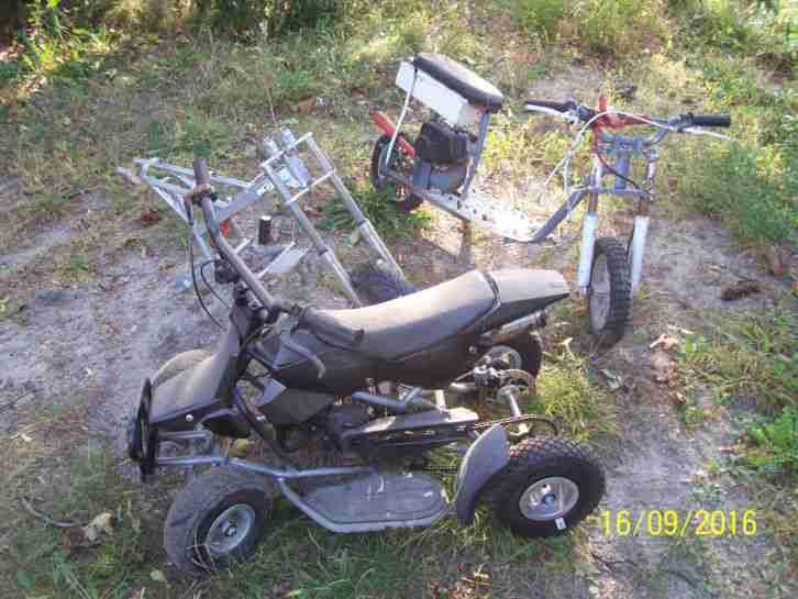 Minibike, Mini Quad, Pockedbike, Pocked Quad, Kindermoped,Kindermotorrad,Benzin