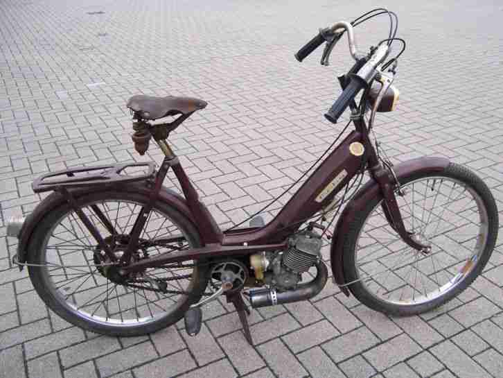 Mobylette M1 braun Motor läuft Mofa Moped