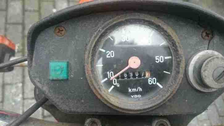 Mofa 25 Typ KTM SM 25 Restaurations Objekt BJ 1978