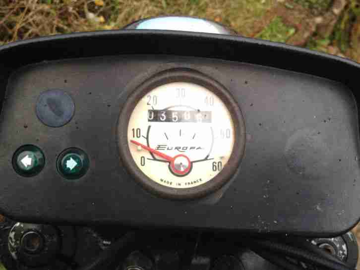 Mofa 25 km/h, Hercules -Mars NUR 3500 km !Sachs Mofa