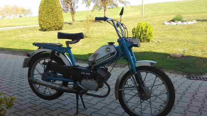 Mofa 25 km/h, Zündapp ZR 20 mit Papieren,