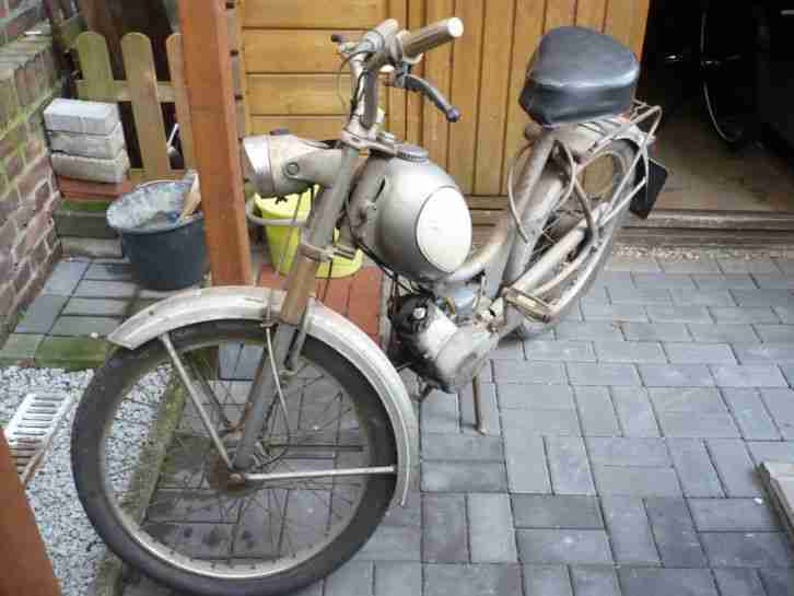 Mofa Hercules zwei Gang 221 MFH Baujahr 1969 als Ersatzteile ohne Papiere