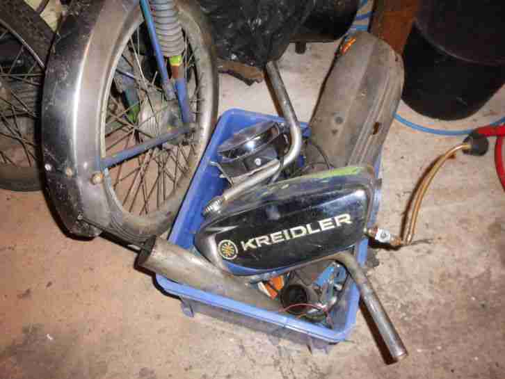 Mofa , Kreidler MF2 , zerlegt