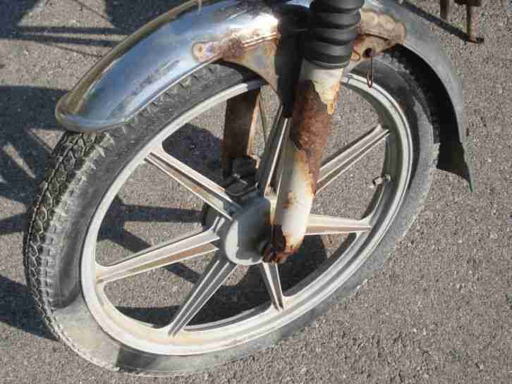 Mofa, Moped Hercules G -3 CROSS B.J. 1979 wie abgebildet, defekt, Motor dreht