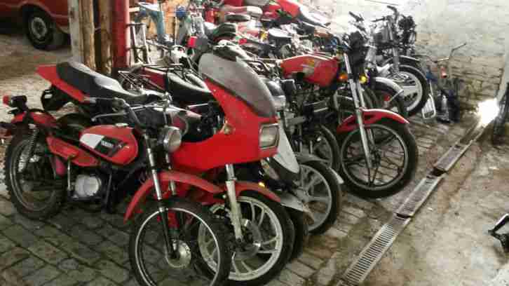 Mofa Moped Motorrad Sammlungsauflösung