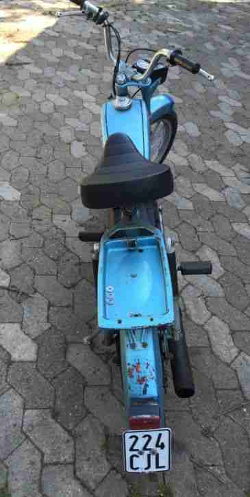 Mofa Zündapp ZA 25 (ähnlich ZL) - Oldtimer 31 Jahre alt, läuft